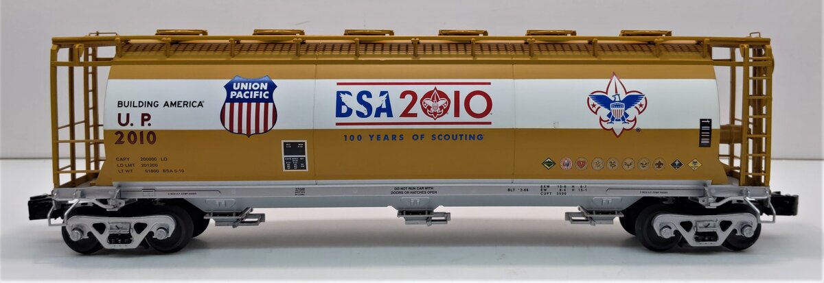 Lionel 6-27449 O Gauge Boy Scouts Of America® Cylindrical Hopper #2010