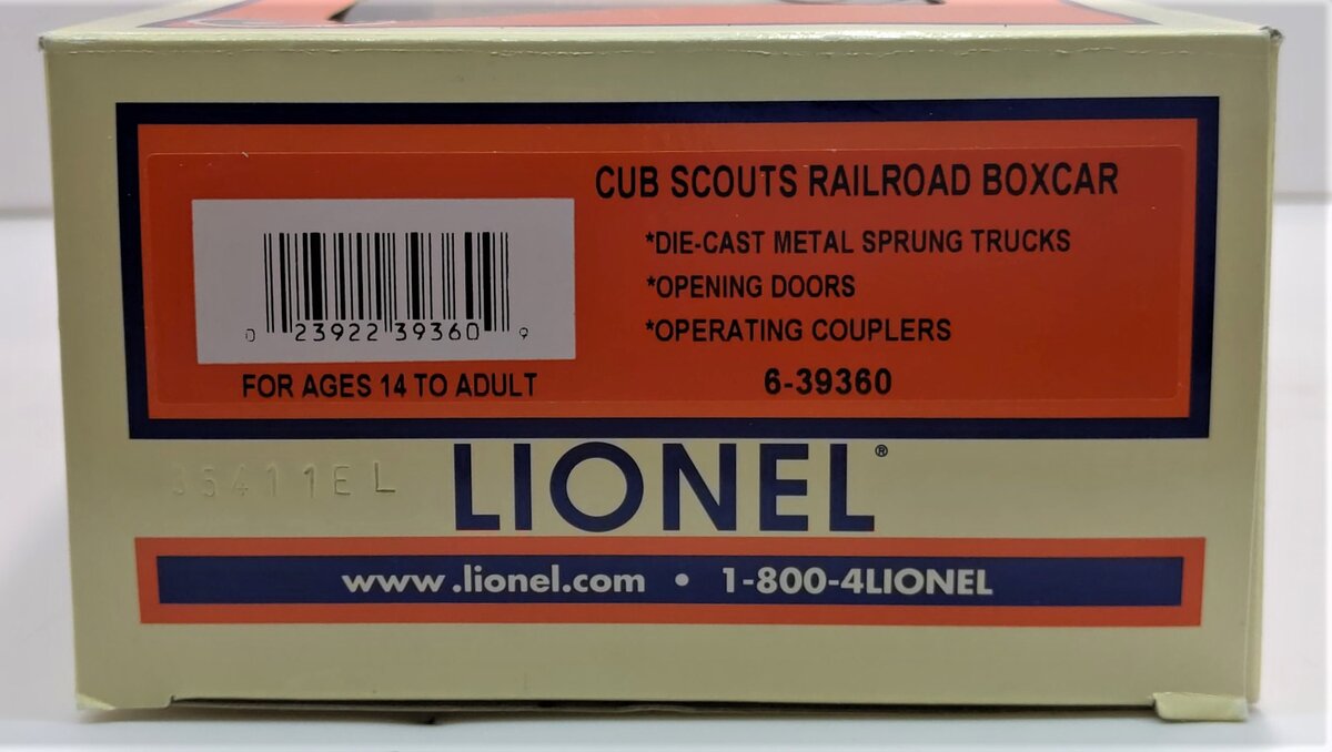 Lionel 6-39360 O Cub Scout™ Boxcar