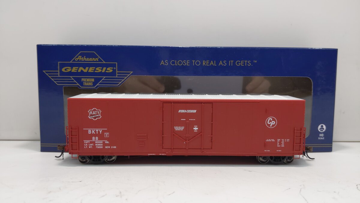 Athearn G26801 HO BKTY 50' PC&F Riveted Boxcar w/10'6" Door #88