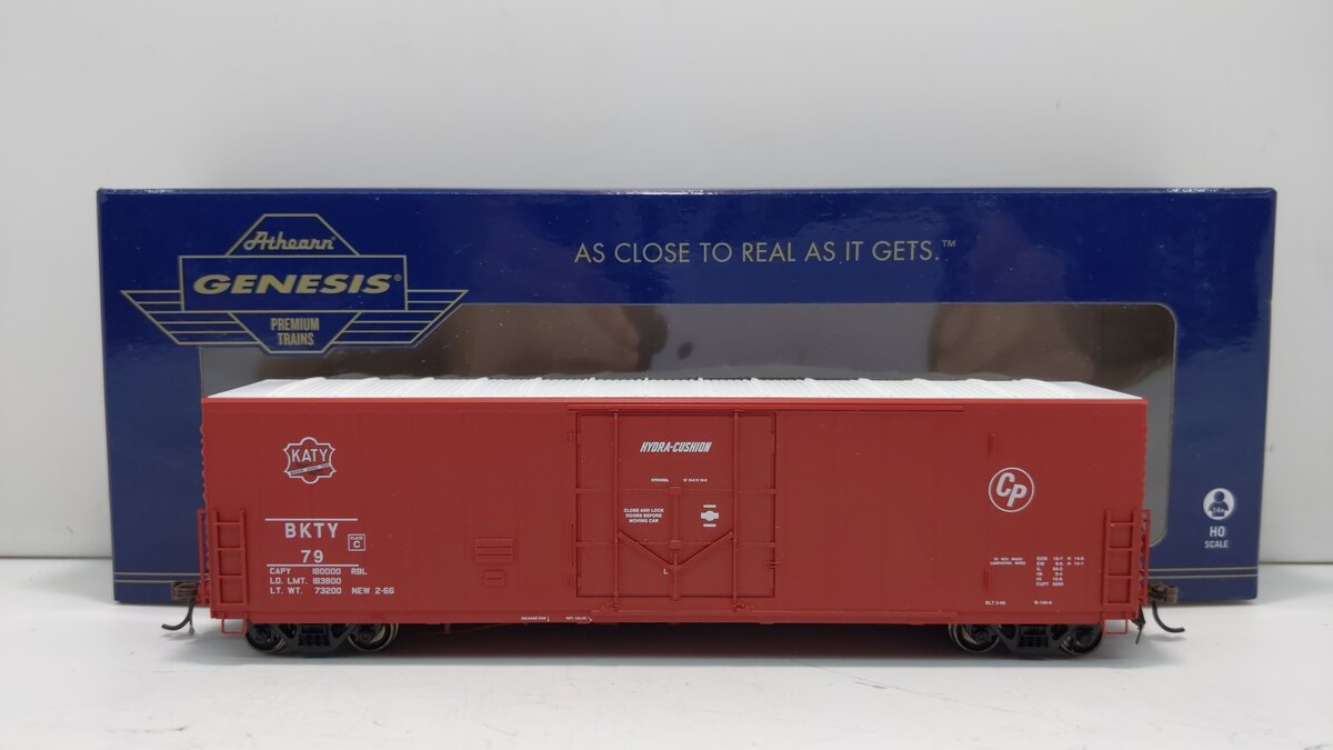 Athearn G26799 HO BKTY 50' PC&F Riveted Boxcar with 10' 6" Door #79