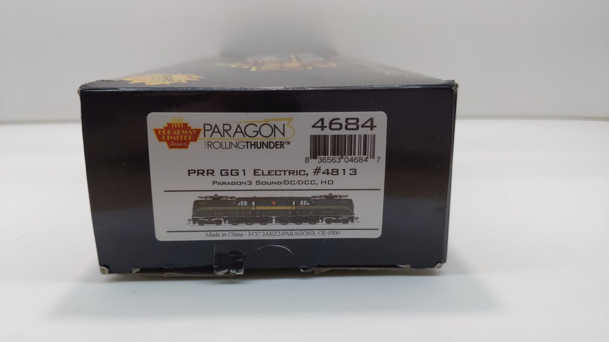 Broadway Limited 4684 HO Pennsylvania GG-1 Electric Locomotive Sound/DCC #4813