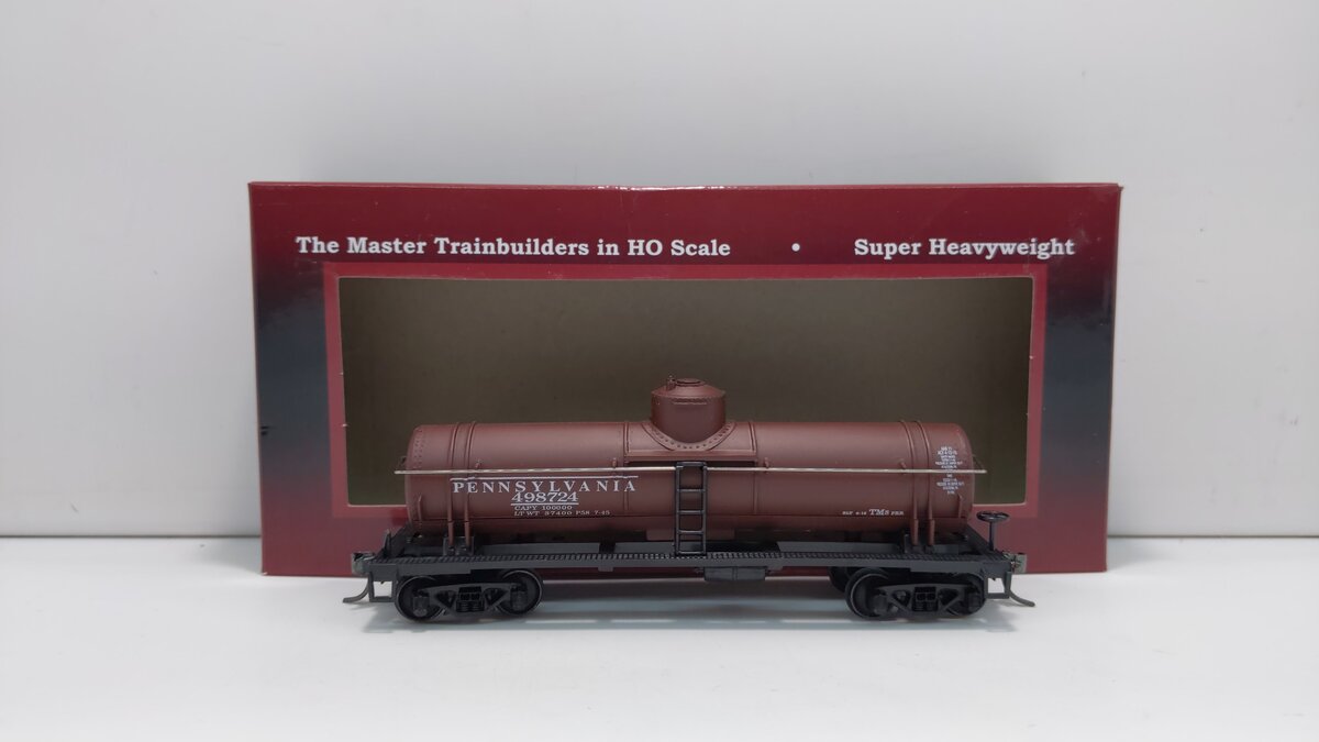 Mantua 732520 HO PRR 40' Single Dome Tank Car RTR # 498724