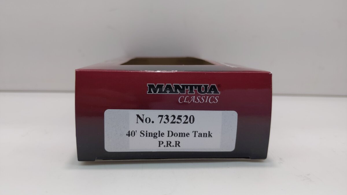 Mantua 732520 HO PRR 40' Single Dome Tank Car RTR # 498724