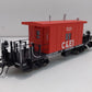 Bluford Shops 33051 HO Scale CEI Steel Transfer Caboose w/Long Roof