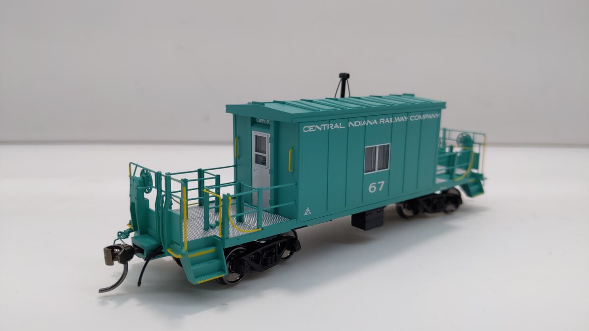 Bluford Shops 34340 HO Central Indiana Rwy Transfer Caboose #67