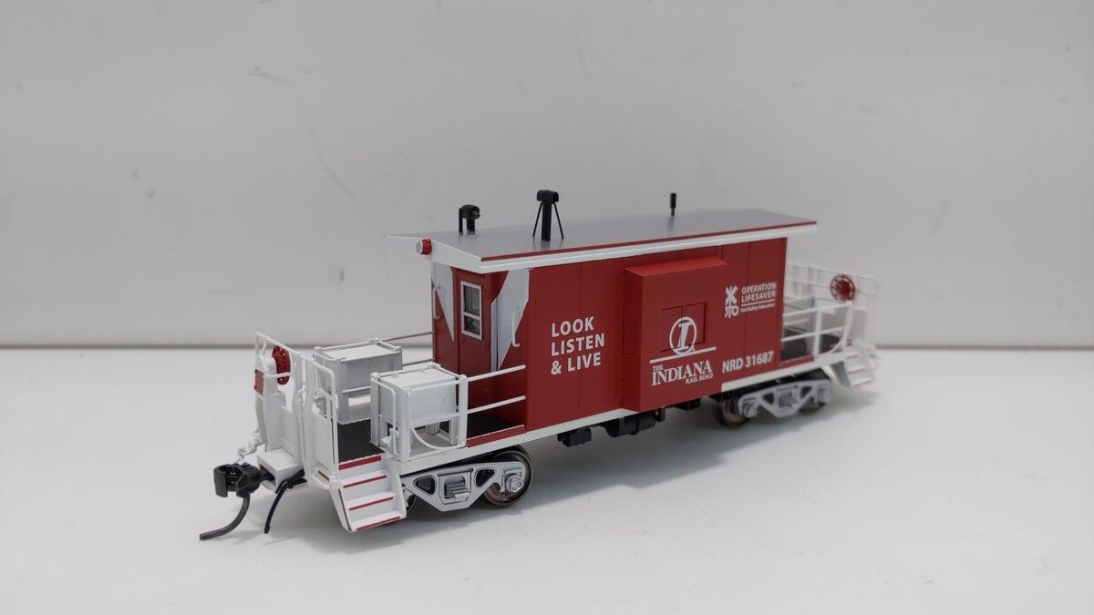 Bluford Shops 31150 HO Indiana Bay Window Caboose #31687