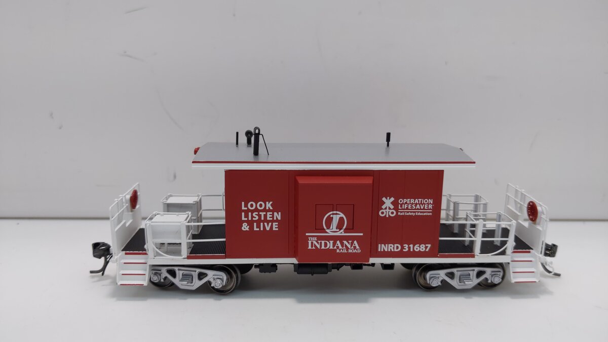 Bluford Shops 31150 HO Indiana Bay Window Caboose #31687