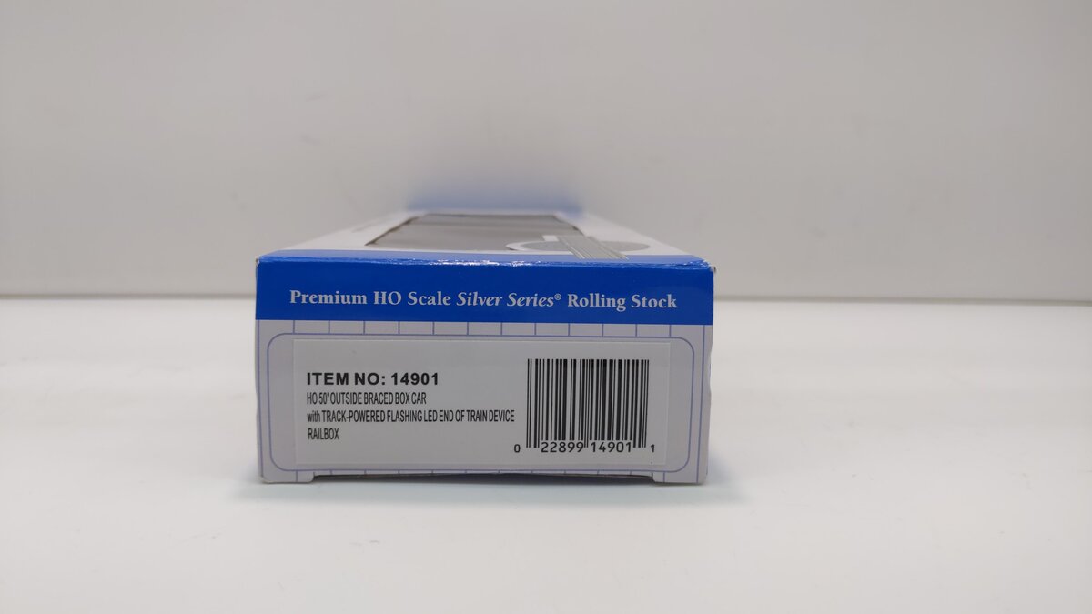 Bachmann 14901 HO Railbox 50' Outside Braced Box Car with ETD