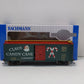 Bachmann 17007 HO Claus Candy Cane Co. 40' Box Car