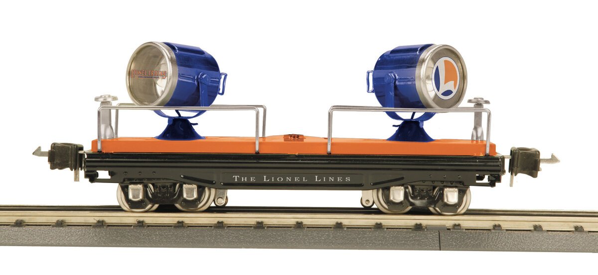MTH 11-70079 O Gauge 2820 Series Tinplate Searchlight Car