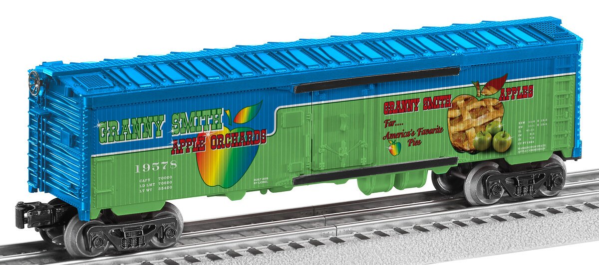 Lionel 6-19578 O Gauge Granny Smith Apples 9800-Series Reefer