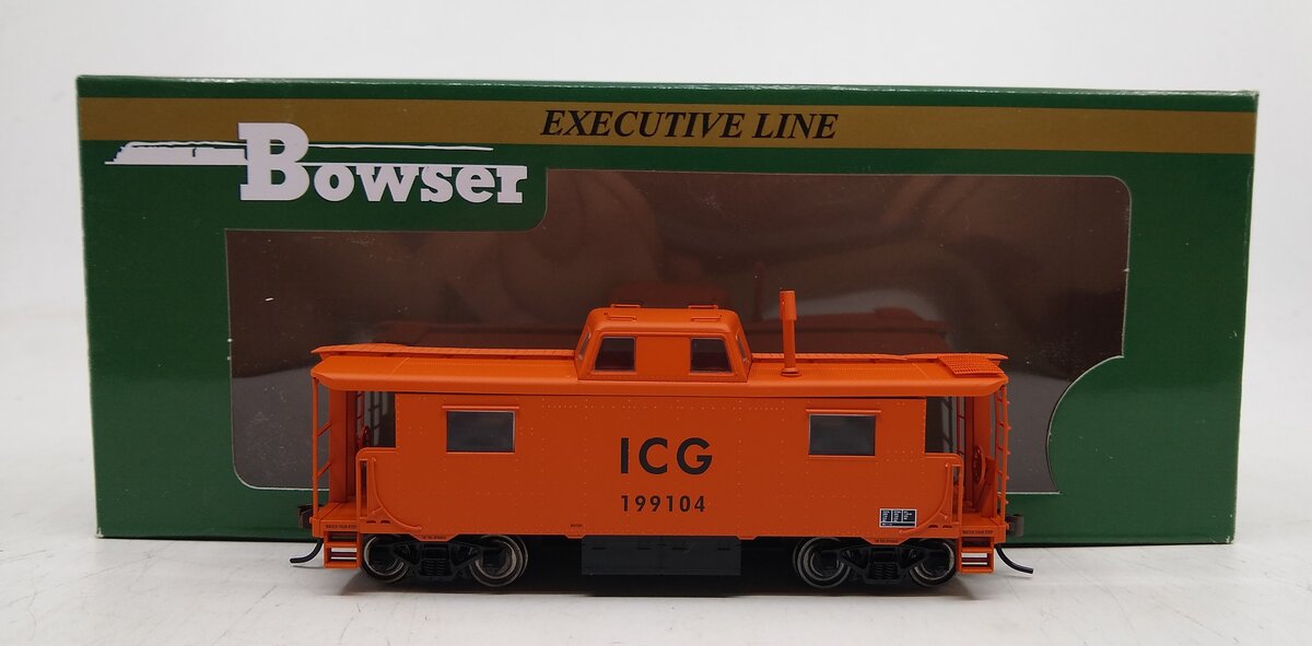 Bowser 41118 HO Illinois Central Gulf PRR N8 Caboose Executive Line #199104