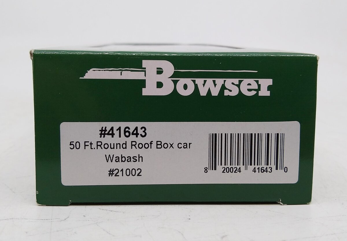 Bowser 41643 HO Wabash X32 Boxcar #21002