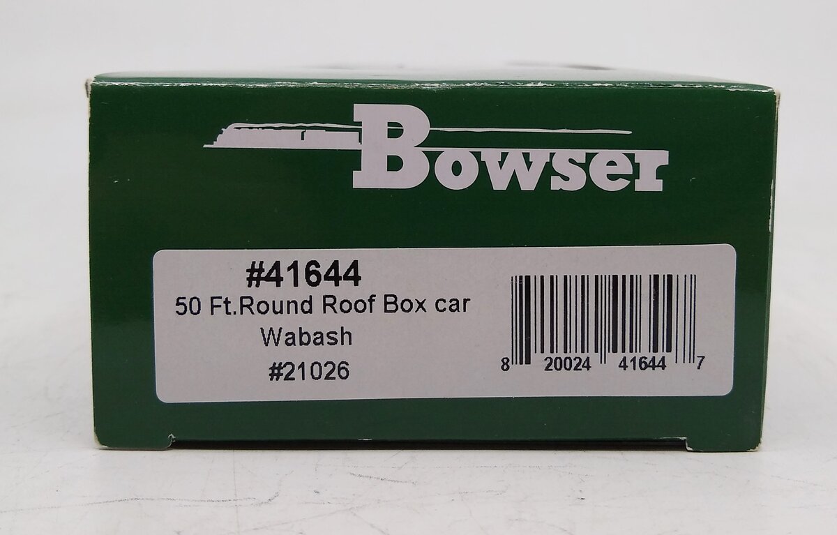 Bowser 41644 HO Wabash X32 4 Door Box Car Ready-To-Run #21026