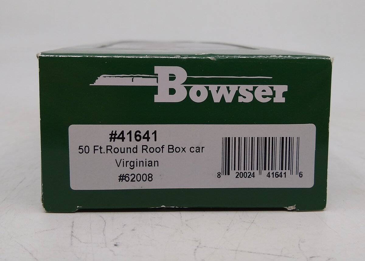 Bowser 41641 HO Virginian X32 4 Door Box Car Ready-To-Run #62008