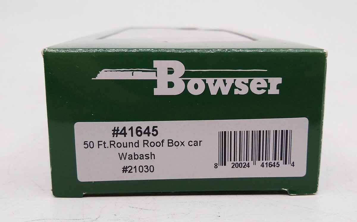 Bowser 41645 HO Wabash X32 4 Door Box Car Ready-To-Run #21030