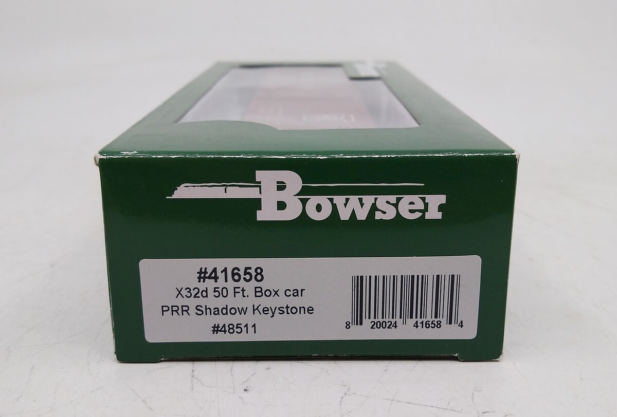 Bowser 41658 HO Pennsylvania Shadow X32 Box 2-Door #48511