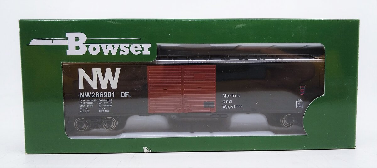 Bowser 41561 HO Norfolk and Western 50' Box Car Ready-To-Run #286901