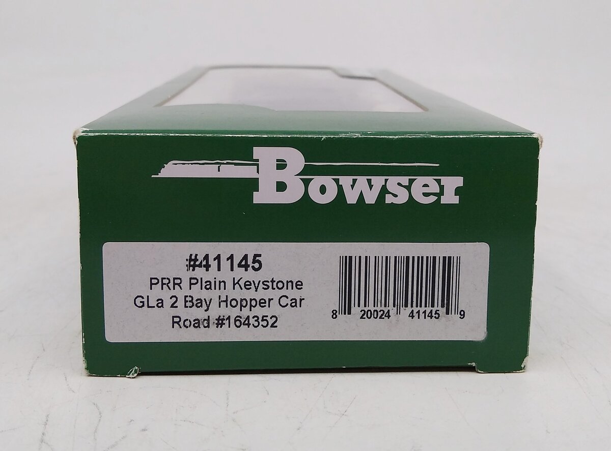 Bowser 41145 HO Pennsylvania PRR Class GLa 2-Bay Open Hopper Car #164352