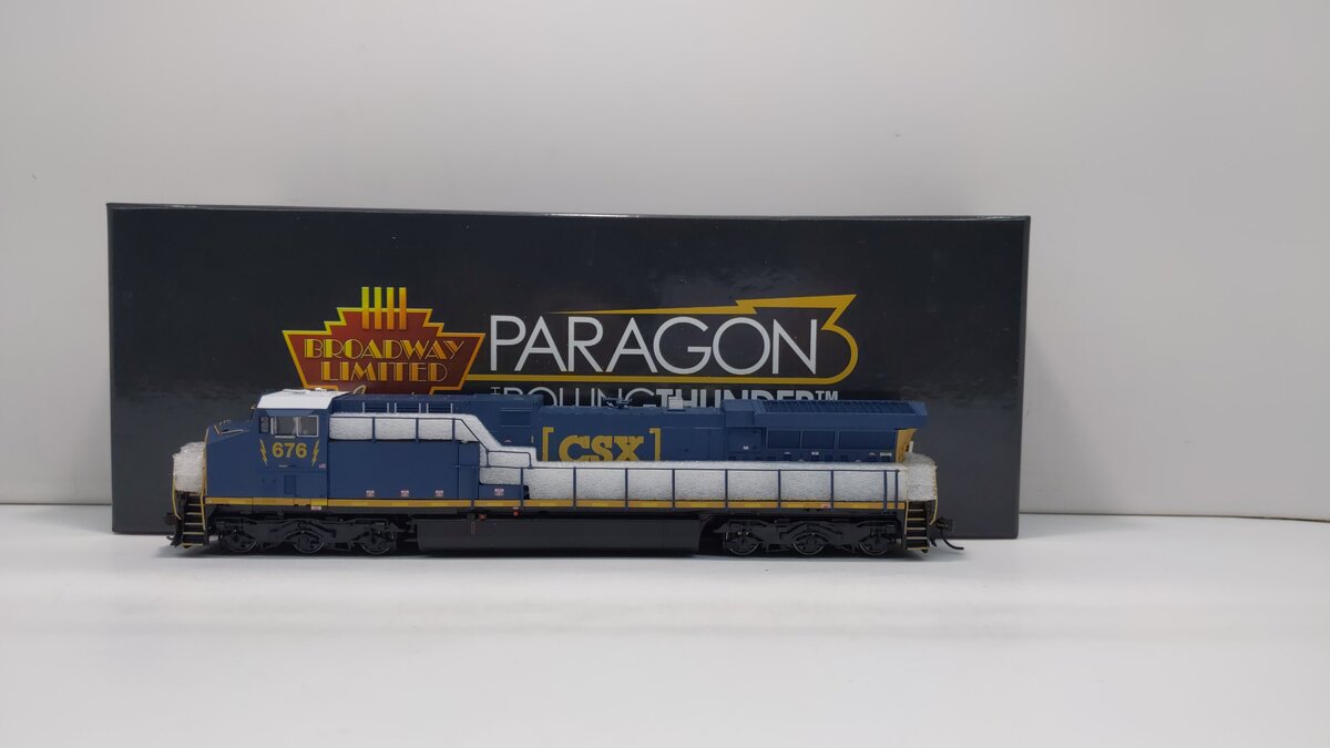 Broadway Limited 5685 HO CSX GE AC6000 with Sound #676