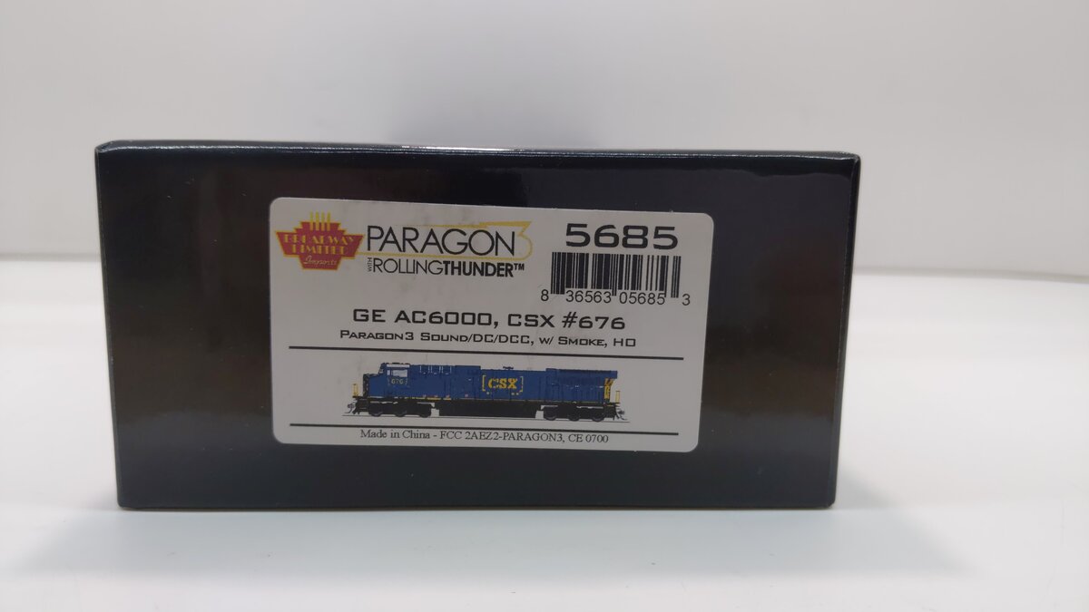 Broadway Limited 5685 HO CSX GE AC6000 with Sound #676