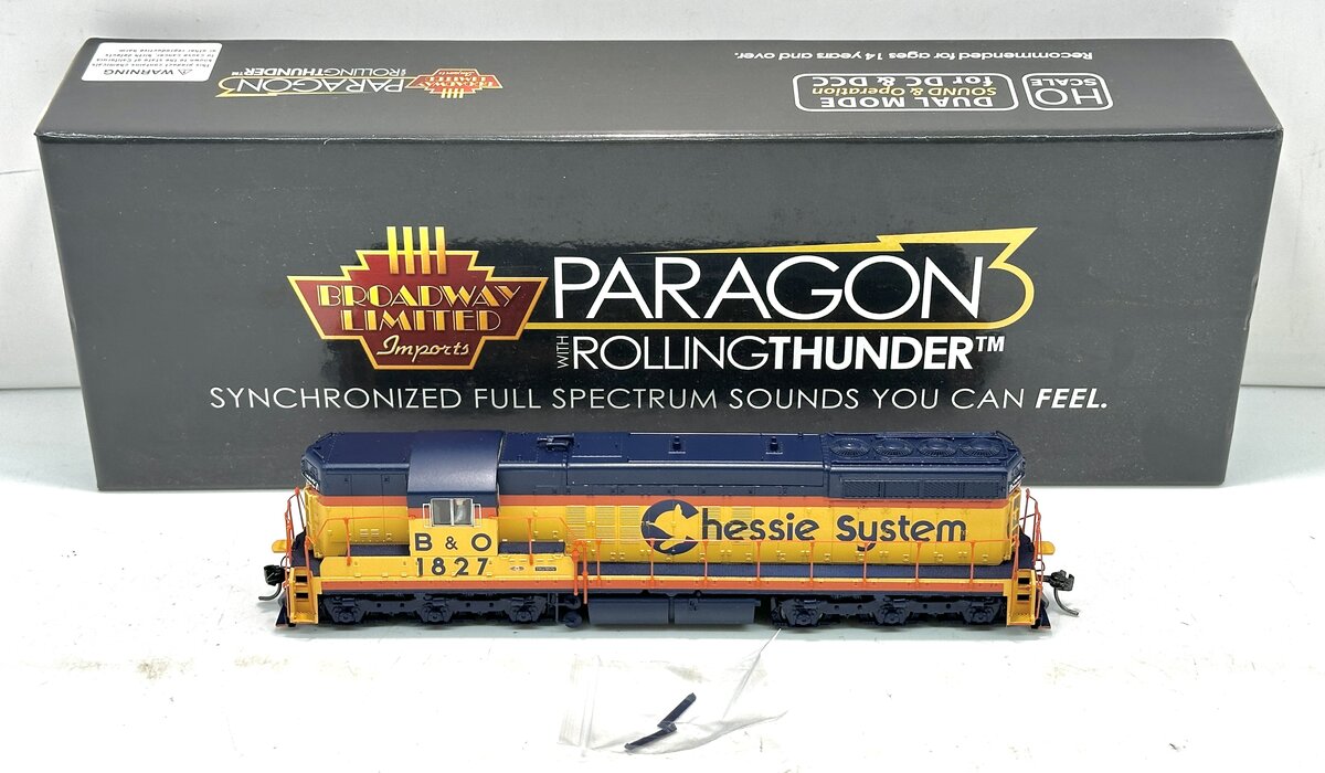 Broadway Limited 5780 HO Baltimore & Ohio EMD SD7 Diesel Loco Sound #1827
