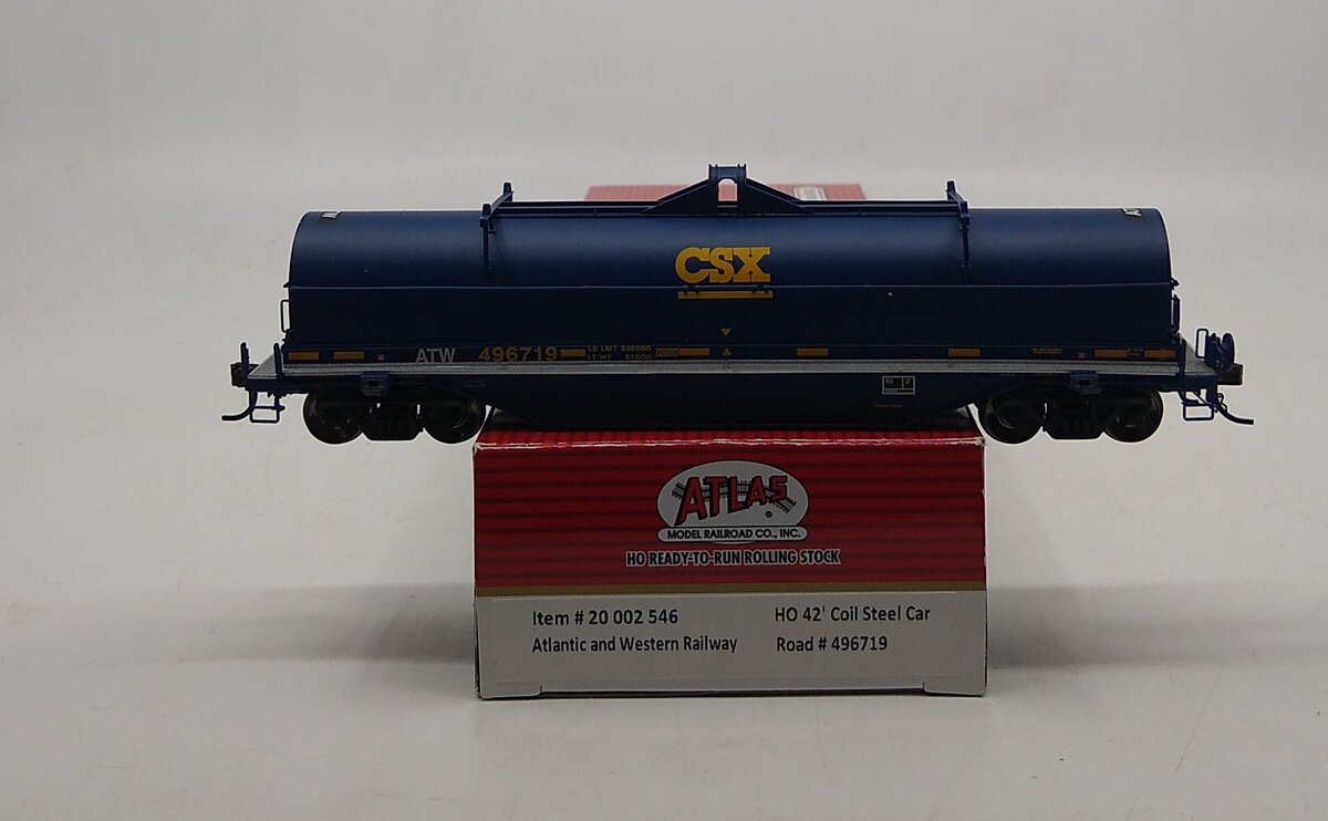 Atlas 20002546 HO Scale CSX Coil Car # 49671