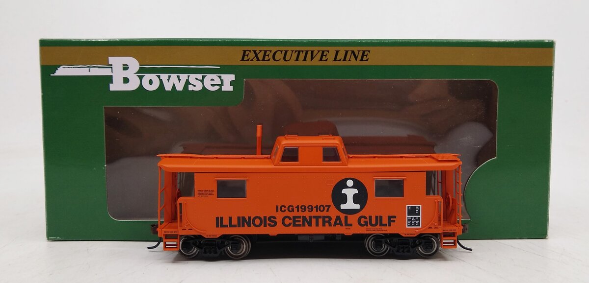 Bowser 41112 HO Illinois Central Gulf PRR N8 Caboose Executive Line #199107
