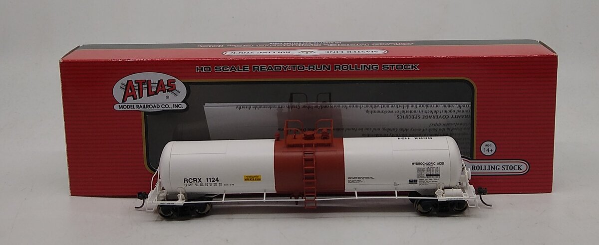 Atlas 20003521 HO Reagent Chemical RCRX 20,700-Gallon Tank Car #1124