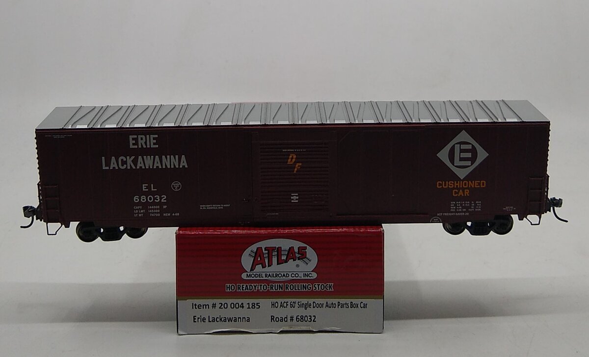 Atlas 20004185 HO Scale Erie Lackawanna Boxcar 68032 Trainz