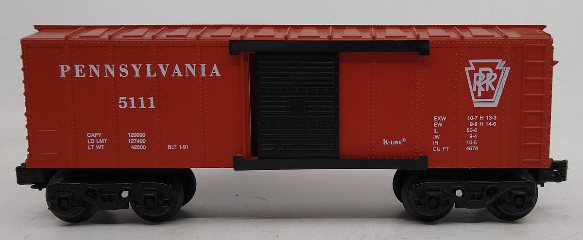 K-Line K5111 O Gauge Pennsylvania Railroad Boxcar