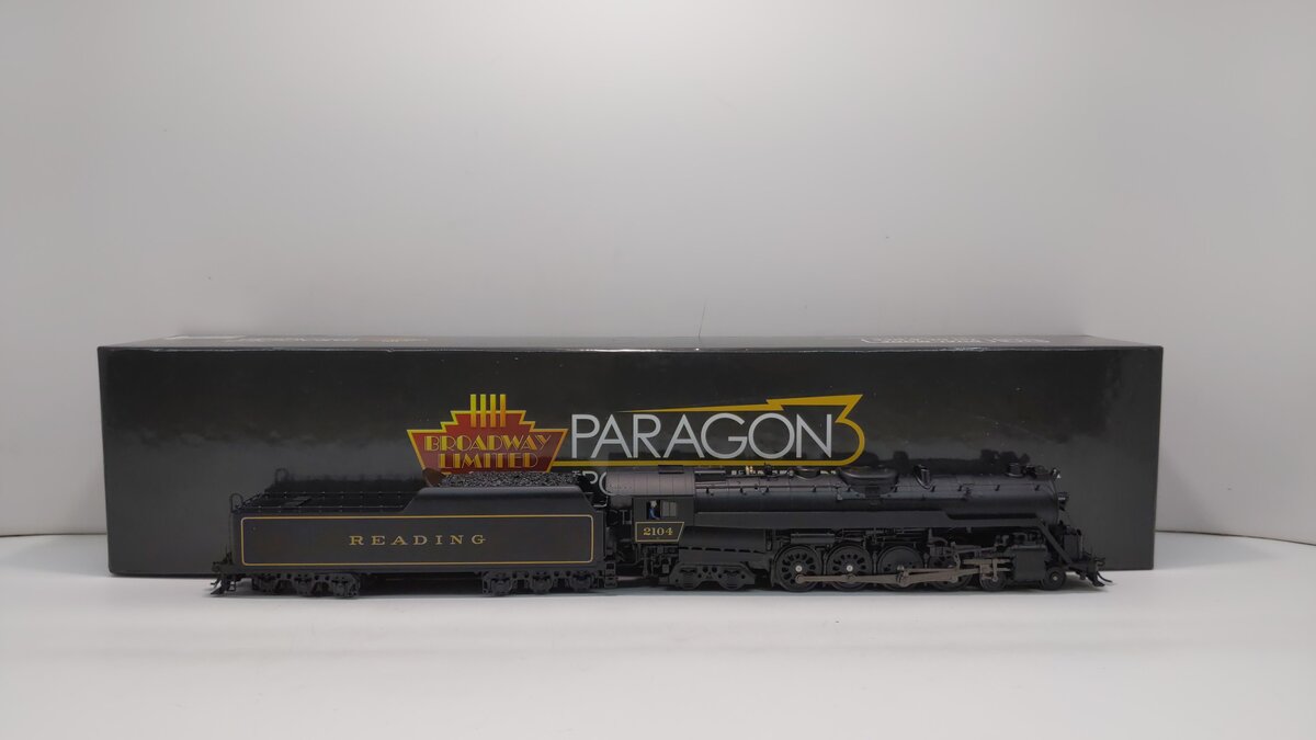 Broadway Limited 5770 HO Reading T1 4-8-4 In Service Version Steam Loco #2104