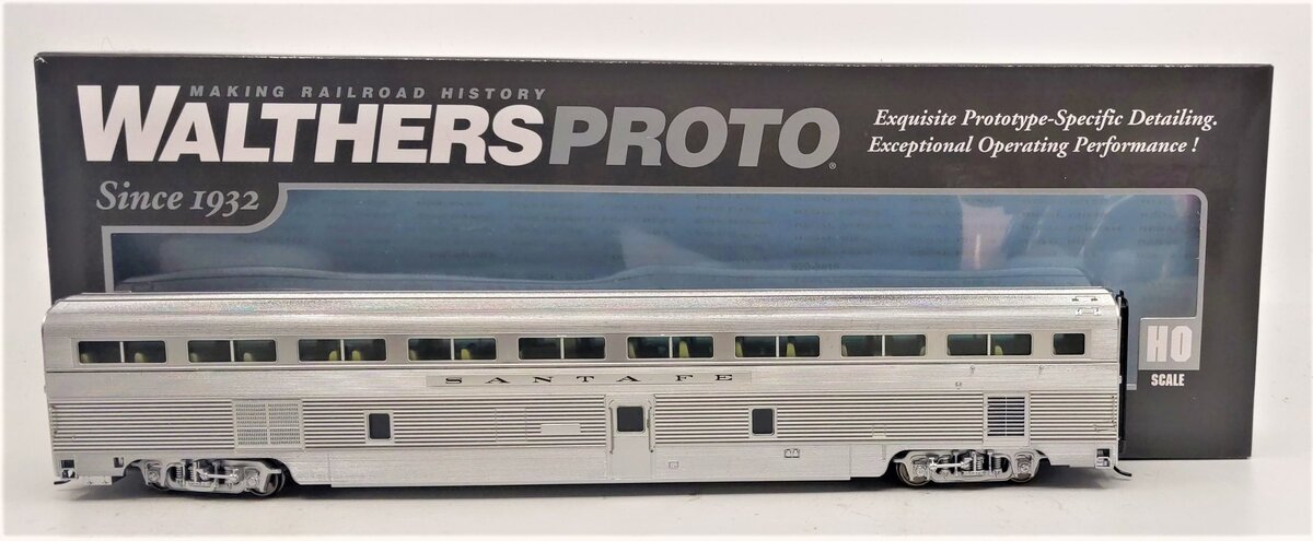 Walthers 920-9605 HO Atchison Topeka Santa Fe 85' Budd 68-Seat Step-Down Coach
