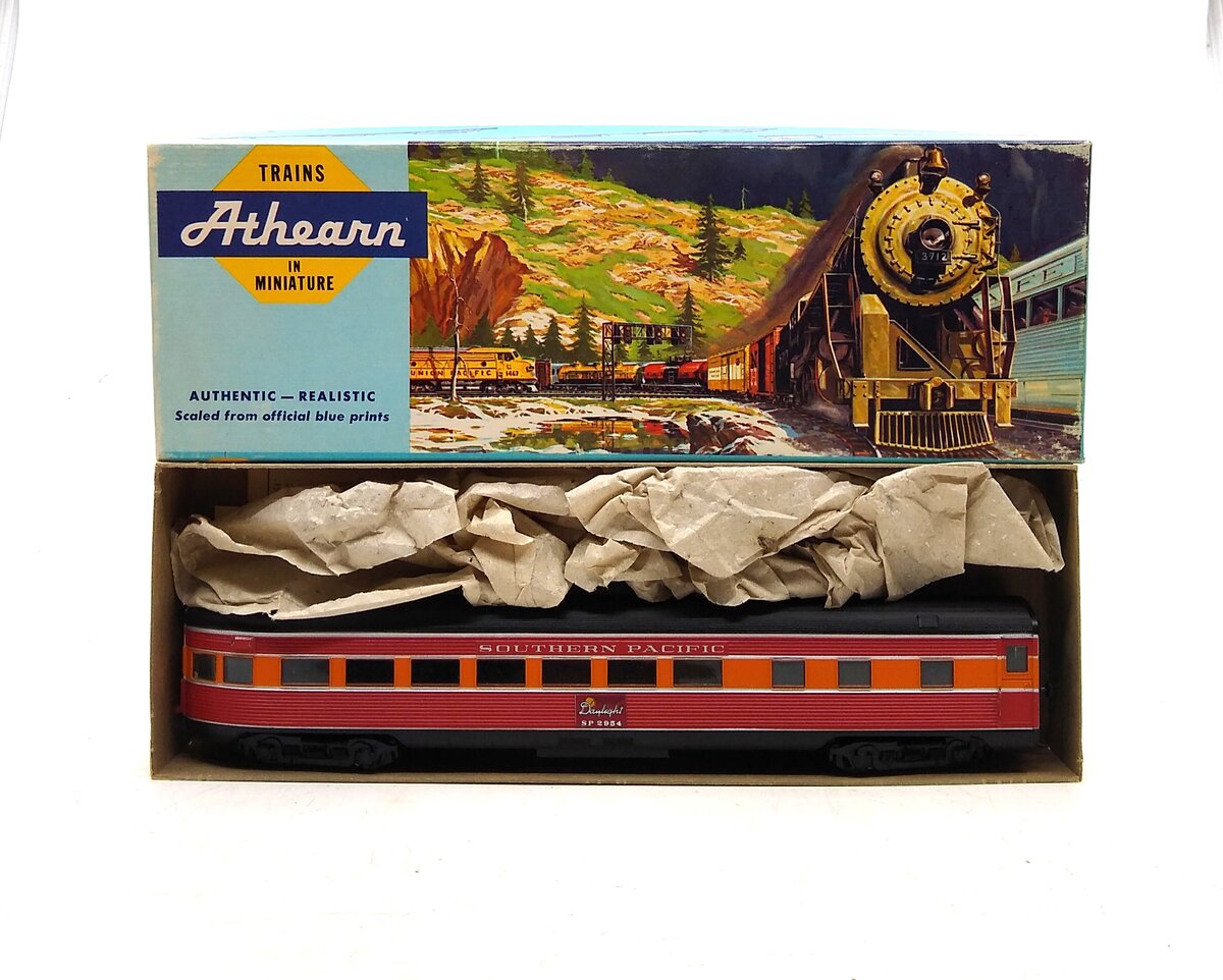 Athearn 1838 HO Scale Southern Pacific Observation Car Kit