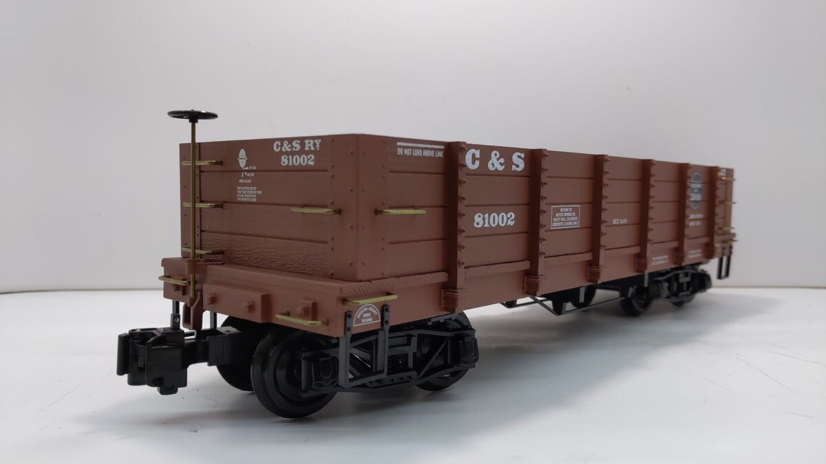 Aristo-Craft 81002 C&W Wood Gondola # 81002