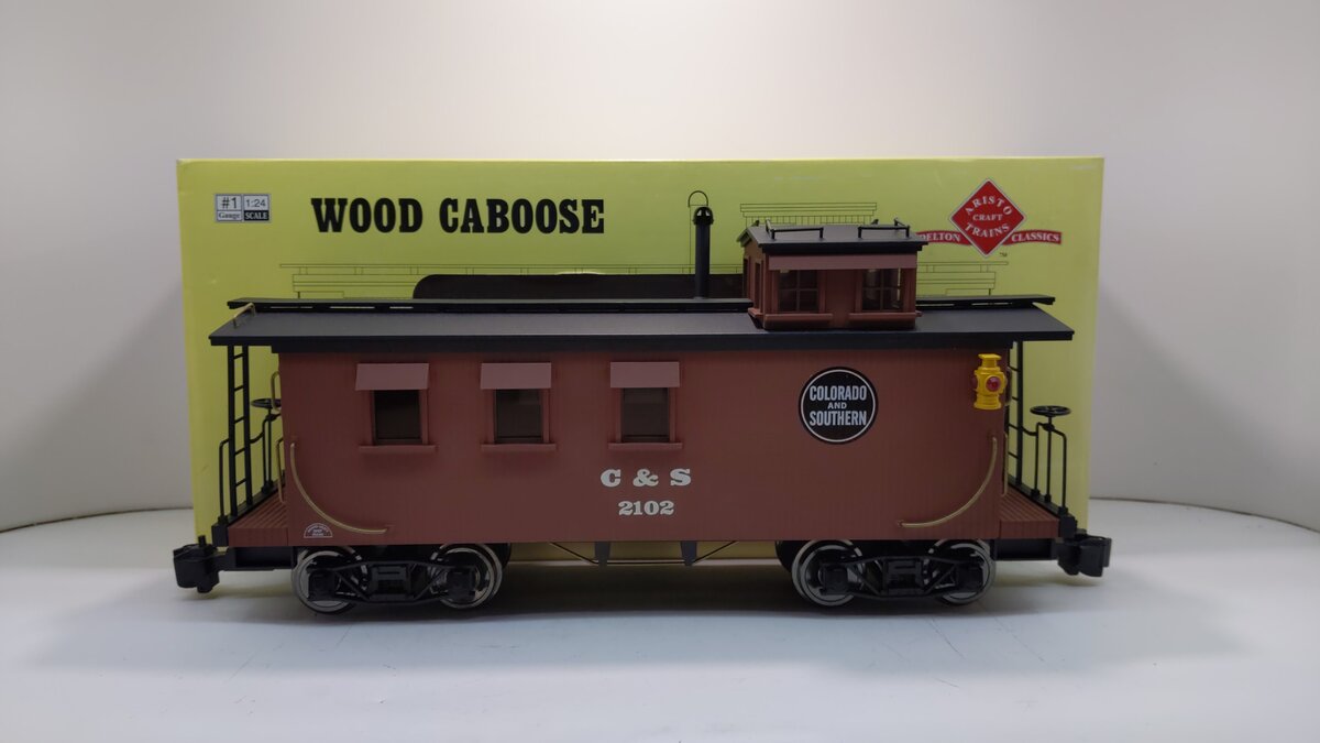 Aristo-Craft 82102 Colorado and Southern Lighted Caboose