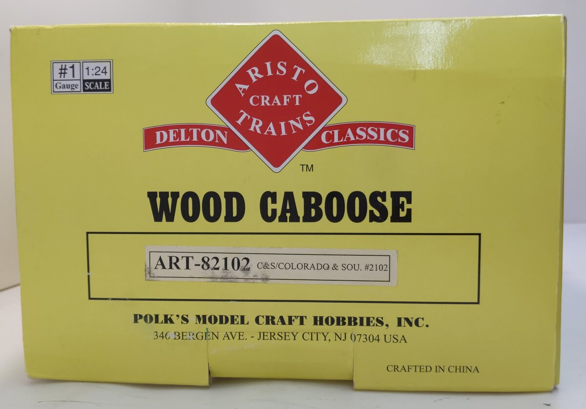 Aristo-Craft 82102 Colorado and Southern Lighted Caboose