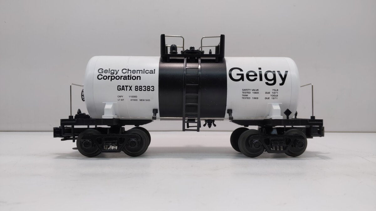 MTH 20-96015 O Gauge Geigy 8,000 Gallon Tank Car #88383