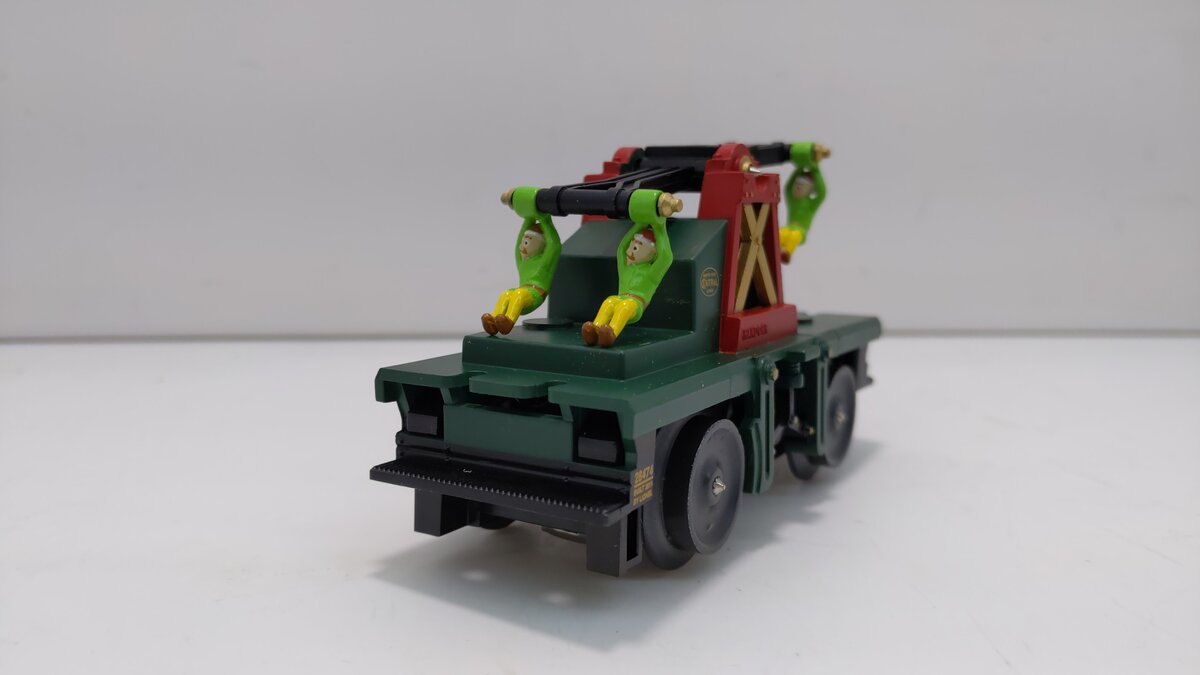 Lionel 6-28474 O North Pole Central Elf Handcar