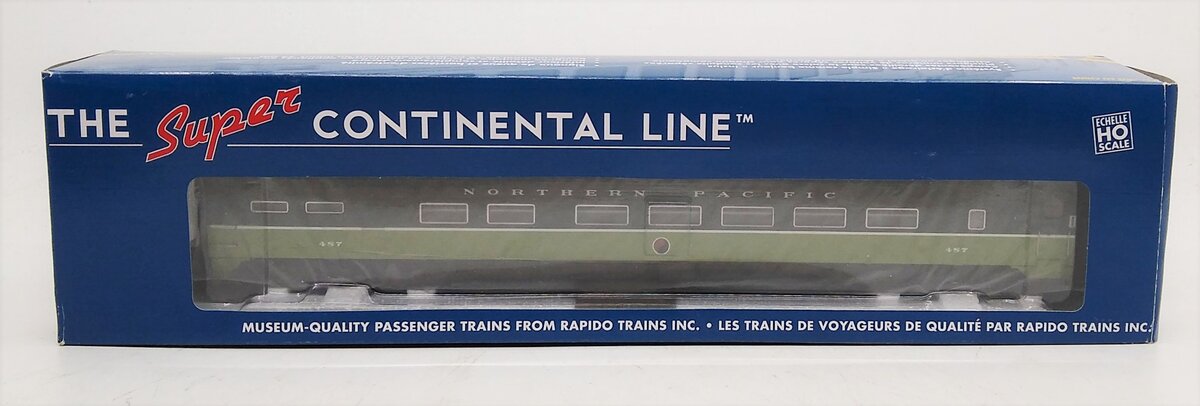Rapido Trains 111042 HO Northern Pacific Buffet-Parlor, Lighted, Assembled #487