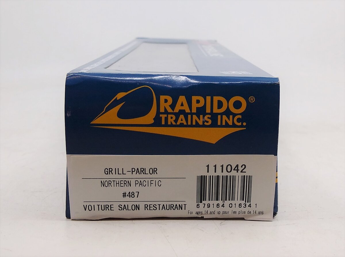 Rapido Trains 111042 HO Northern Pacific Buffet-Parlor, Lighted, Assembled #487