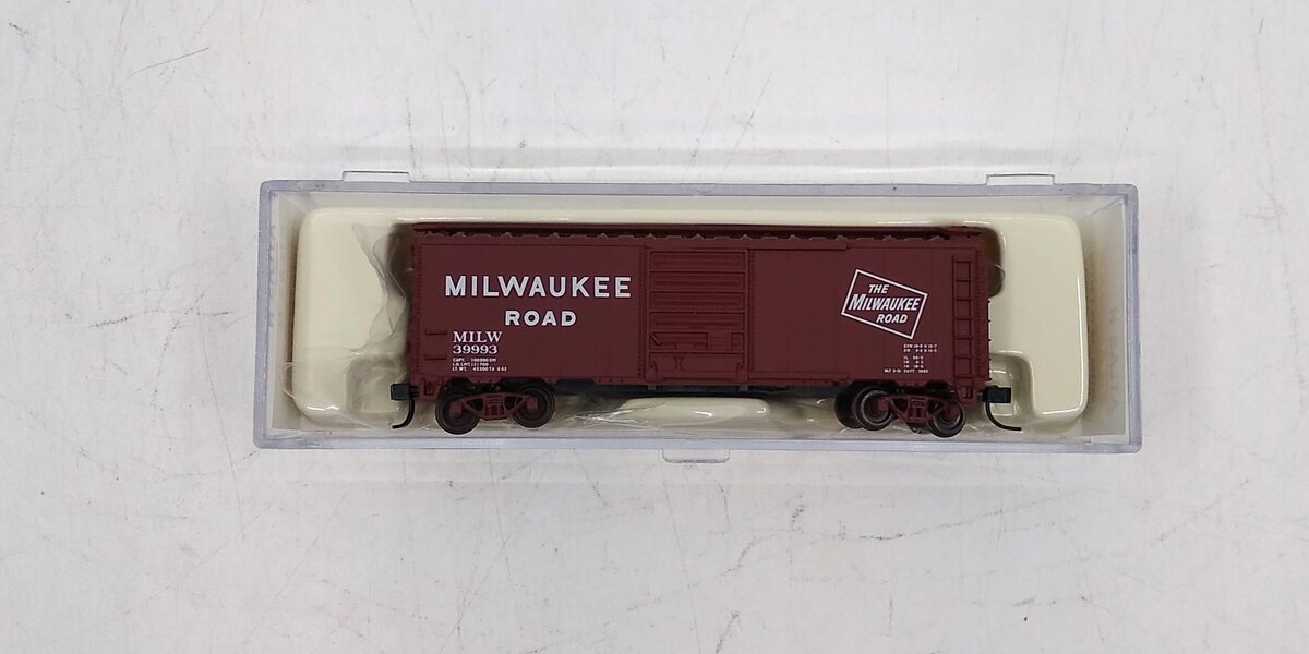 Atlas 34589A N Milwaukee Road 40' Boxcar #39967