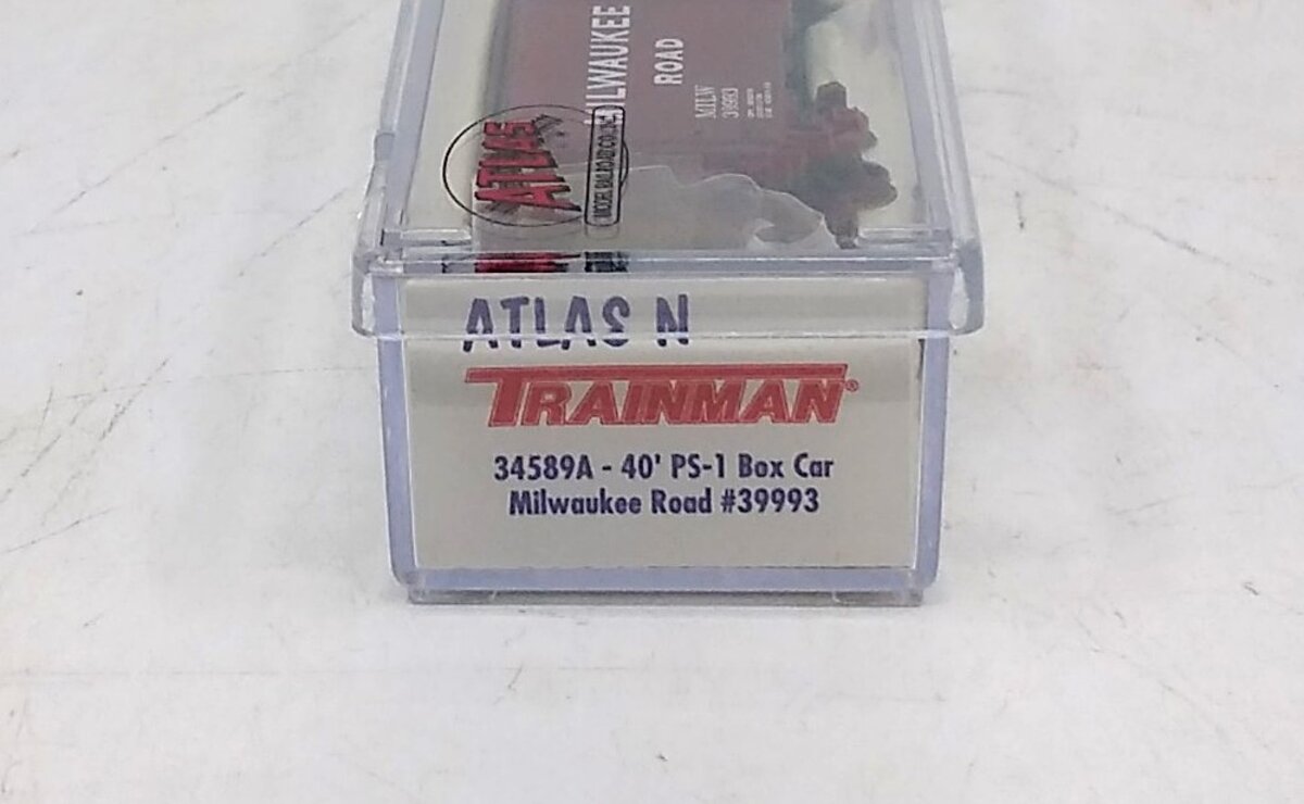 Atlas 34589A N Milwaukee Road 40' Boxcar #39967