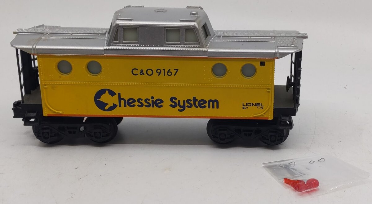 Lionel 6-9167 O-Gauge Chessie System N5C Illuminated Caboose #9167