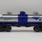 MTH 30-73349 O Gauge Amtrak 3-Dome Tank Car #100102