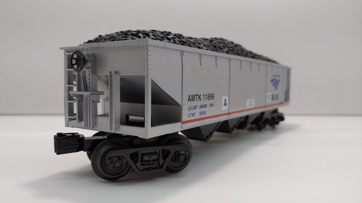 MTH 30-75414 O Amtrak 4-Bay Hopper Car #11899