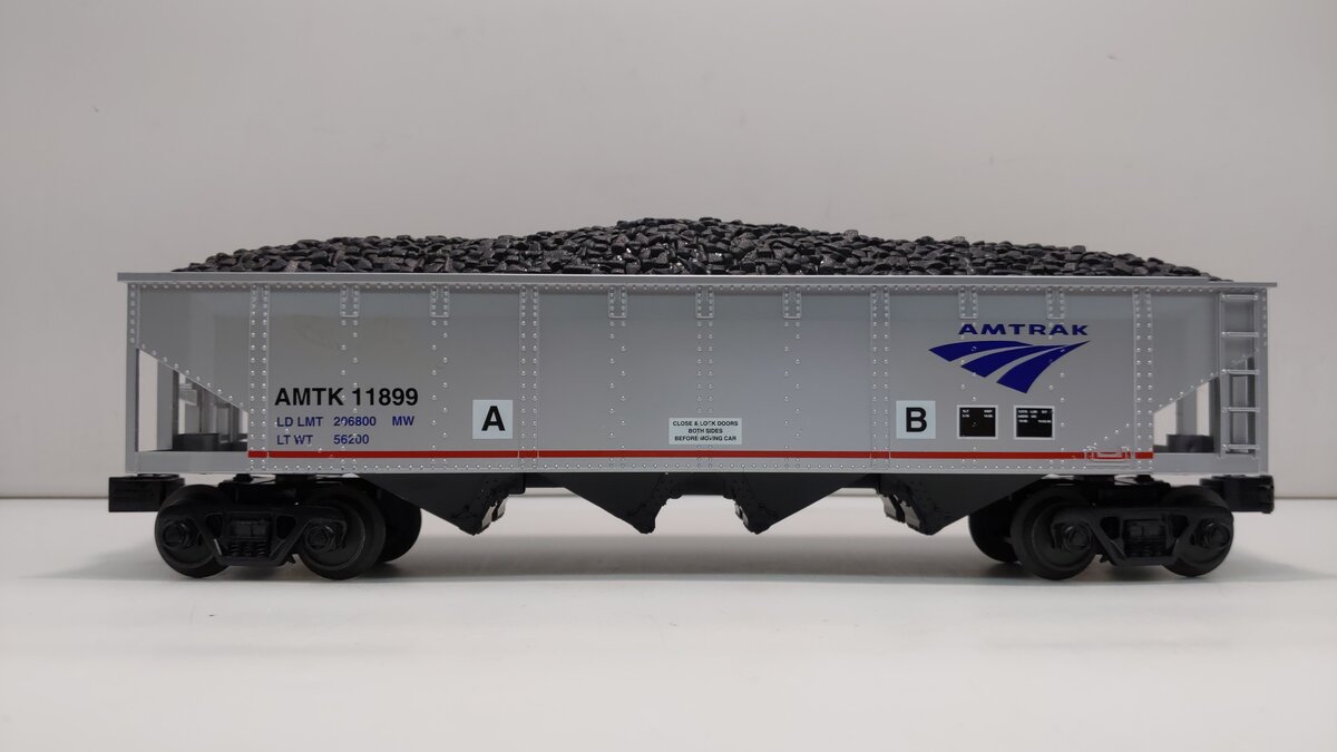 MTH 30-75414 O Amtrak 4-Bay Hopper Car #11899