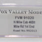 Fox Valley Models 91020 N MILW Low-Window Rib-Side Caboose w/Oil Door #992013