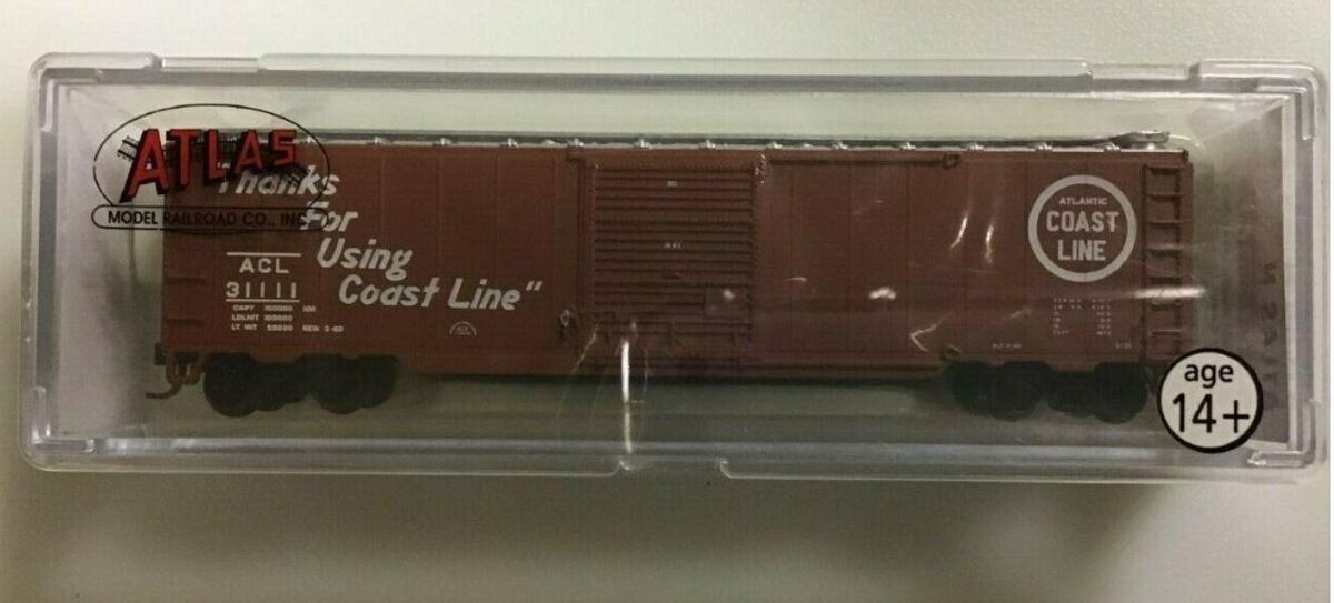 Atlas 38913 N Scale ACL 50' Boxcar #31111