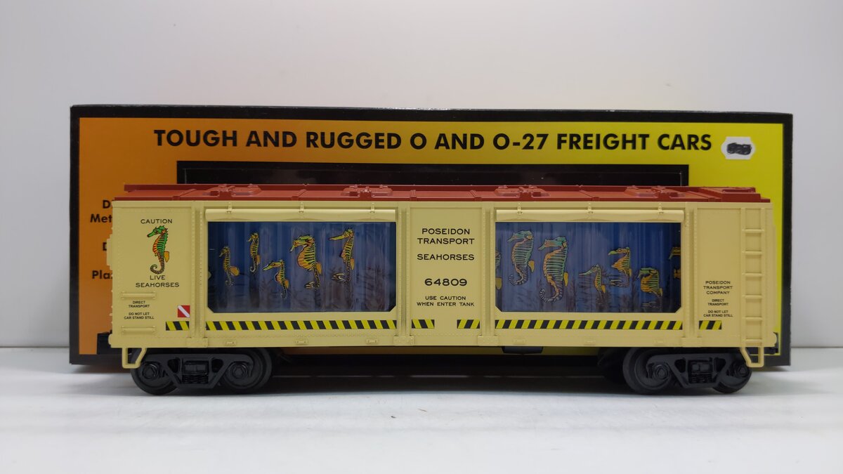 MTH 30-79353 O Gauge Seahorse Transport Operating Action Car